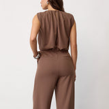 FalconCC Pleat Suit - Walnut