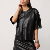GittCC Box Lace Tee - Black