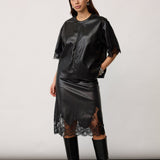 GittCC Box Lace Tee - Black
