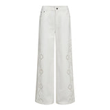 ColetteCC Embroidery Pant - Off white