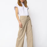 NadineCC Wide Pant - Bisquit