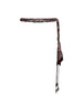 MorisonCC Scarf Mix Belt - Dark Brown