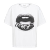 LipCC Coco Box Tee - White