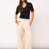 CalinCC Pant - Creme