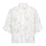 ElricCC Flower SS Shirt - White