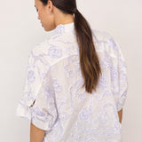 ElricCC Flower SS Shirt - White