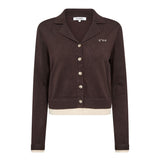 LueCC LS Cardigan - Dark Brown