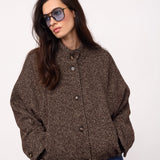 SachaCC Balloon Jacket - Dark Brown