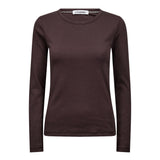 GrannyCC LS Tee - Dark Brown