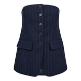 GabieCC Pin Corsage - Navy