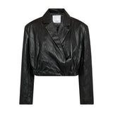 GittCC Crop Blazer - Black