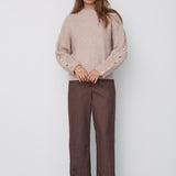 RowCC Button Sleeve Knit - Bone
