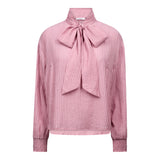 EllisCC Scarf Neck Blouse - Candyfloss
