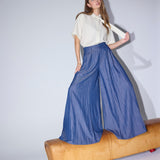 AbiolaCC Skirt Pant - Denim blue - Co'couture