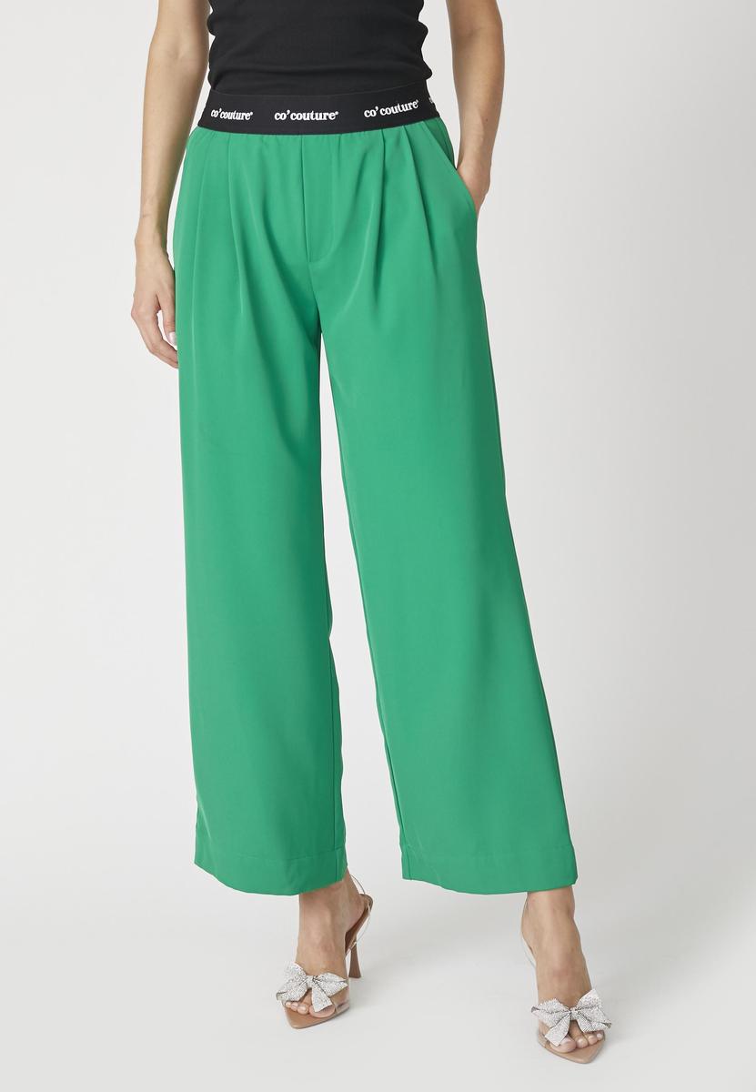 AminaCC Logo Pant - Green - Co'couture