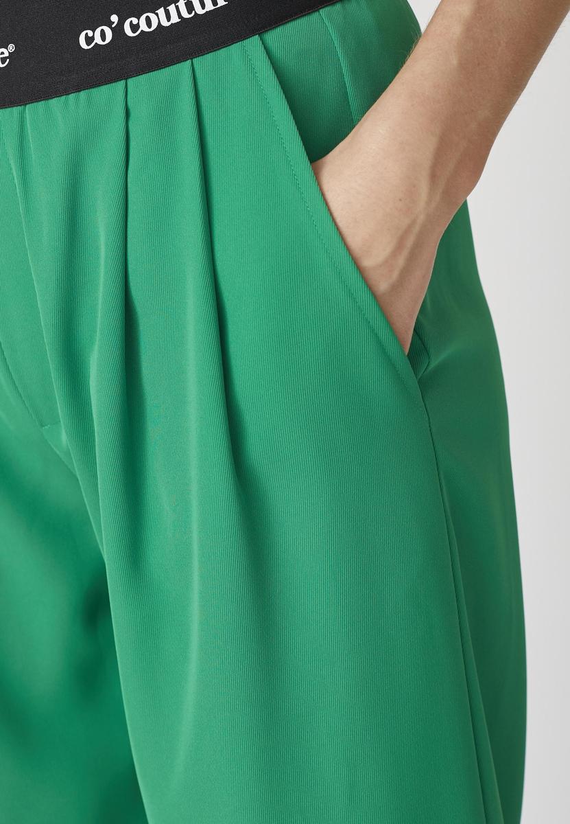 AminaCC Logo Pant - Green - Co'couture