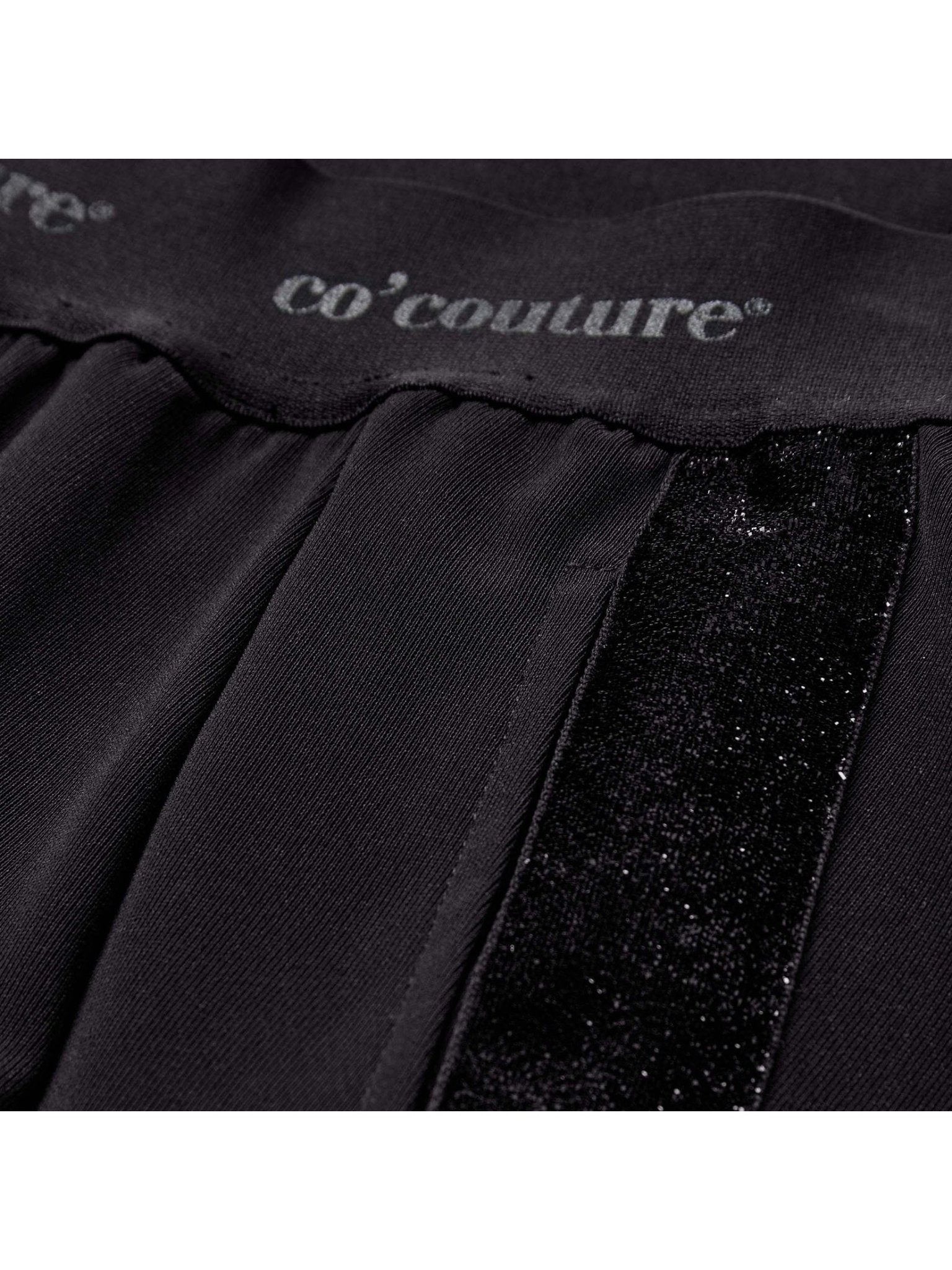AminaCC Logo Shimmer LL Pant - Black - Co'couture