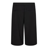 AminaCC Pleat Bermuda - Black - Co'couture
