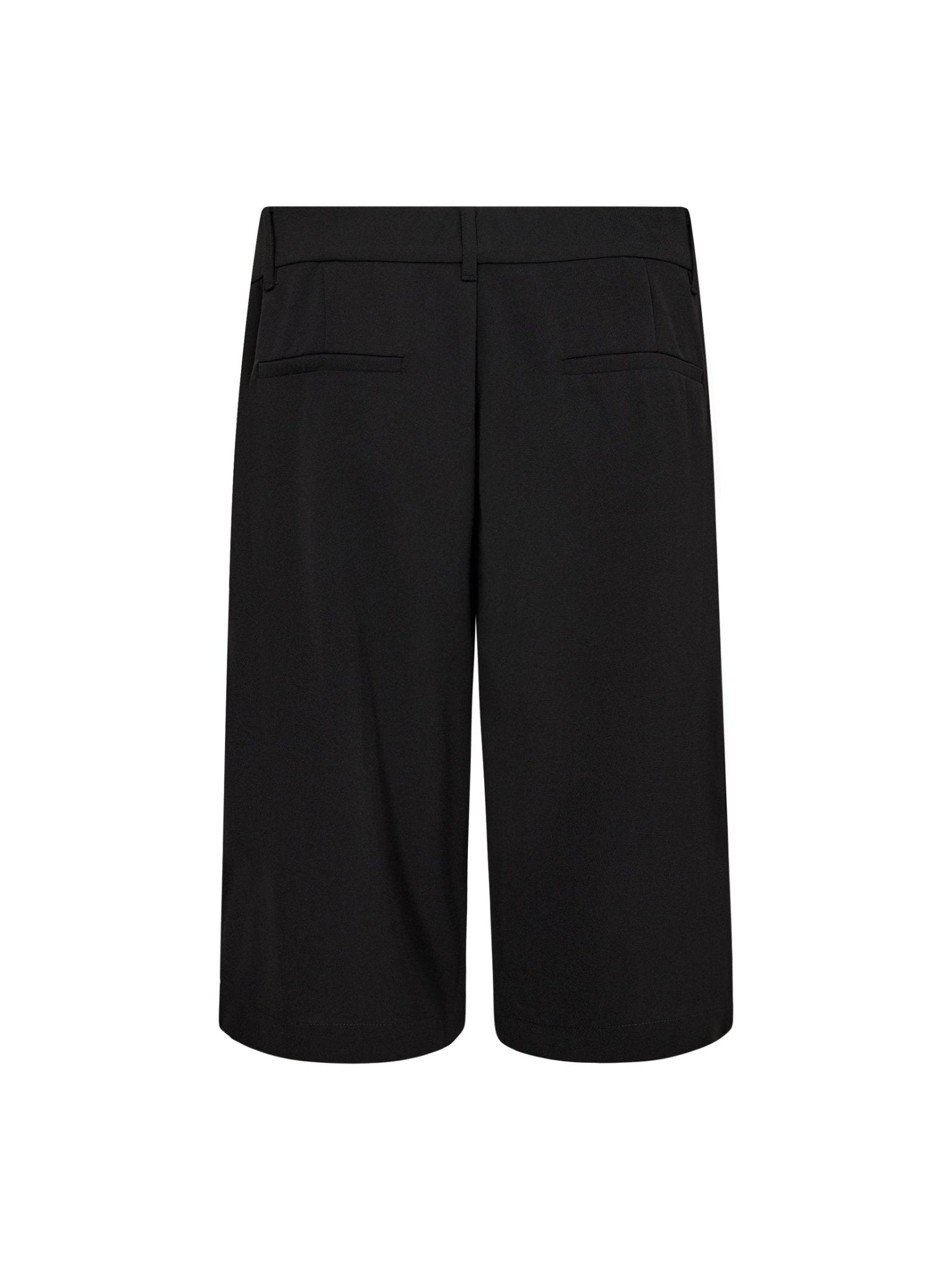 AminaCC Pleat Bermuda - Black - Co'couture
