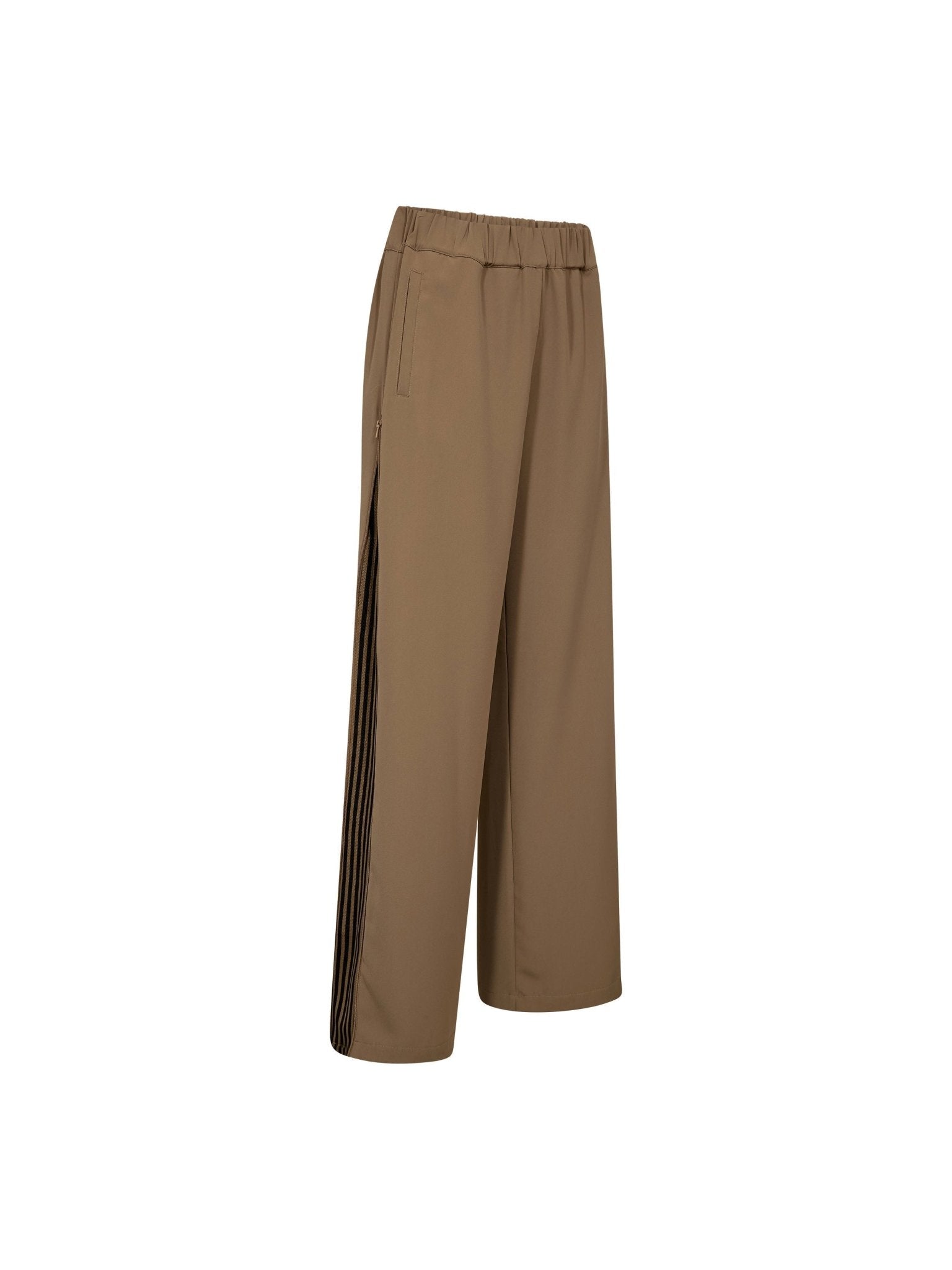 AminaCC Zip Panel Pant - Bisquit - Co'couture
