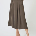 AnyaCC Pleat Skirt - Mocca - Co'couture