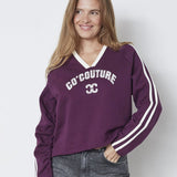 BatuCC Coco V - Sweat - Plum - Co'couture