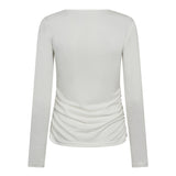 CamillaCC LS V - Blouse - Off white - Co'couture