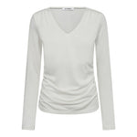 CamillaCC LS V - Blouse - Off white - Co'couture