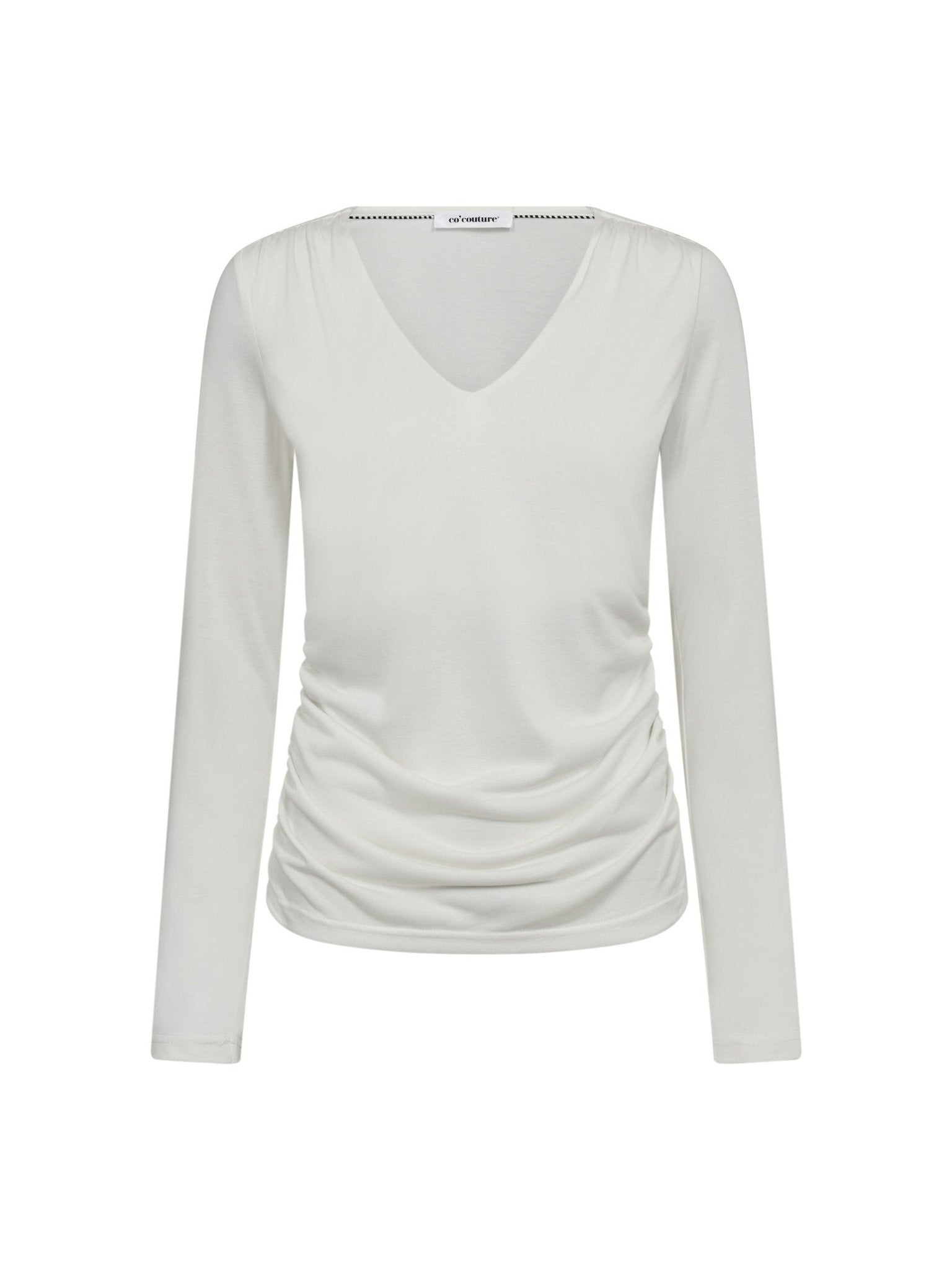 CamillaCC LS V - Blouse - Off white - Co'couture