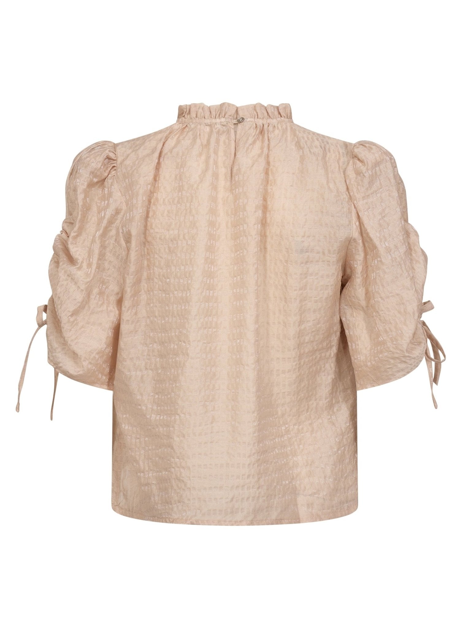 CharlieCC SS Puff Blouse - Powder - Co'couture