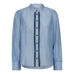 DallyCC Dot Shirt - Pale Blue - Co'couture