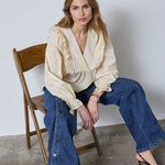 DaraCC Smock Blouse - PaleYellow - Co'couture