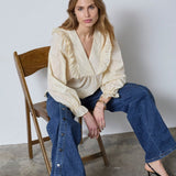 DaraCC Smock Blouse - PaleYellow - Co'couture