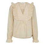 DaraCC Smock Blouse - PaleYellow - Co'couture