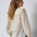 DaraCC Smock Blouse - PaleYellow - Co'couture