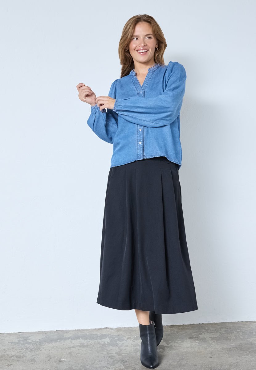 DenimCC V - Shirt - Denim blue - Co'couture