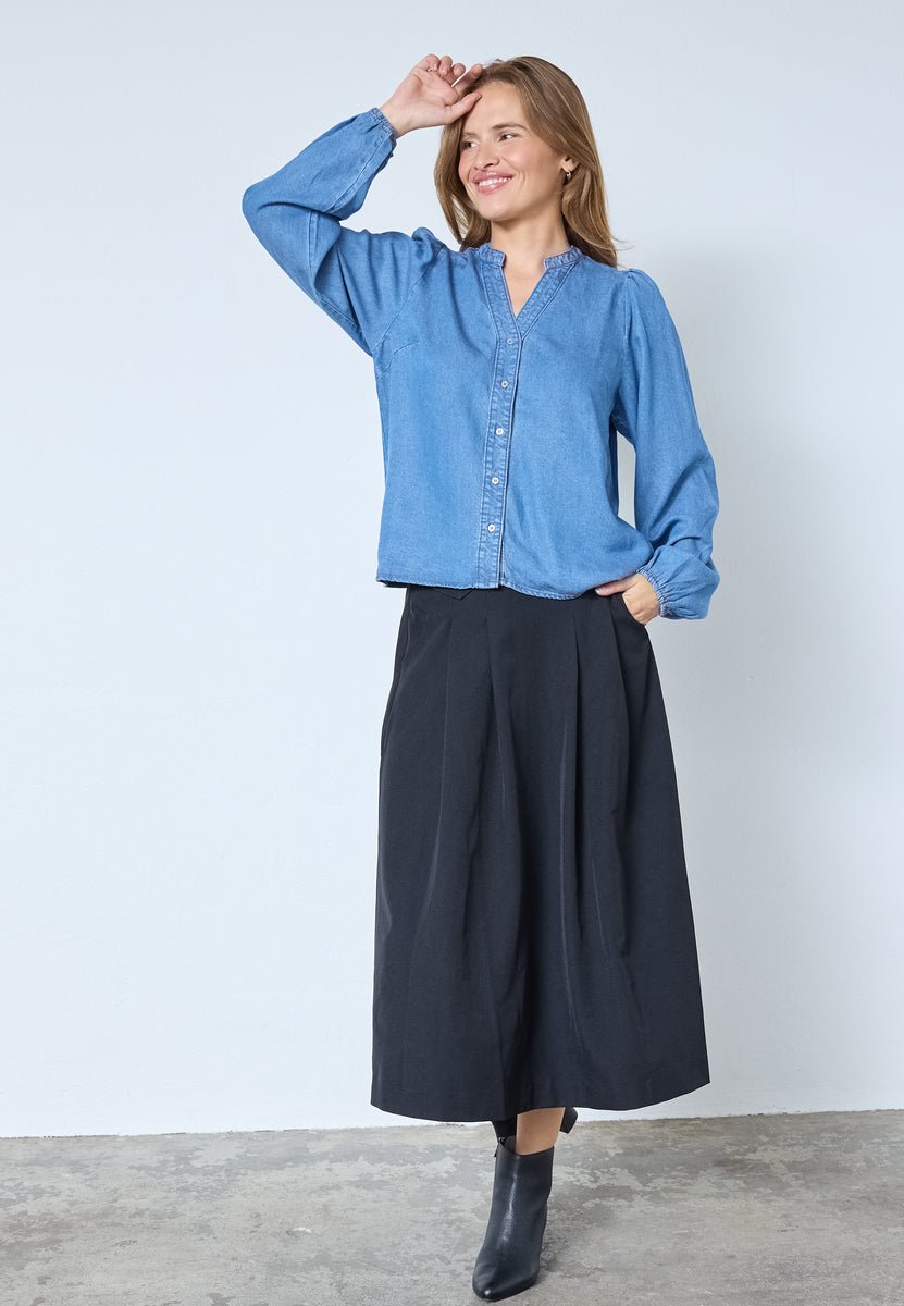 DenimCC V - Shirt - Denim blue - Co'couture