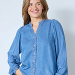 DenimCC V - Shirt - Denim blue - Co'couture