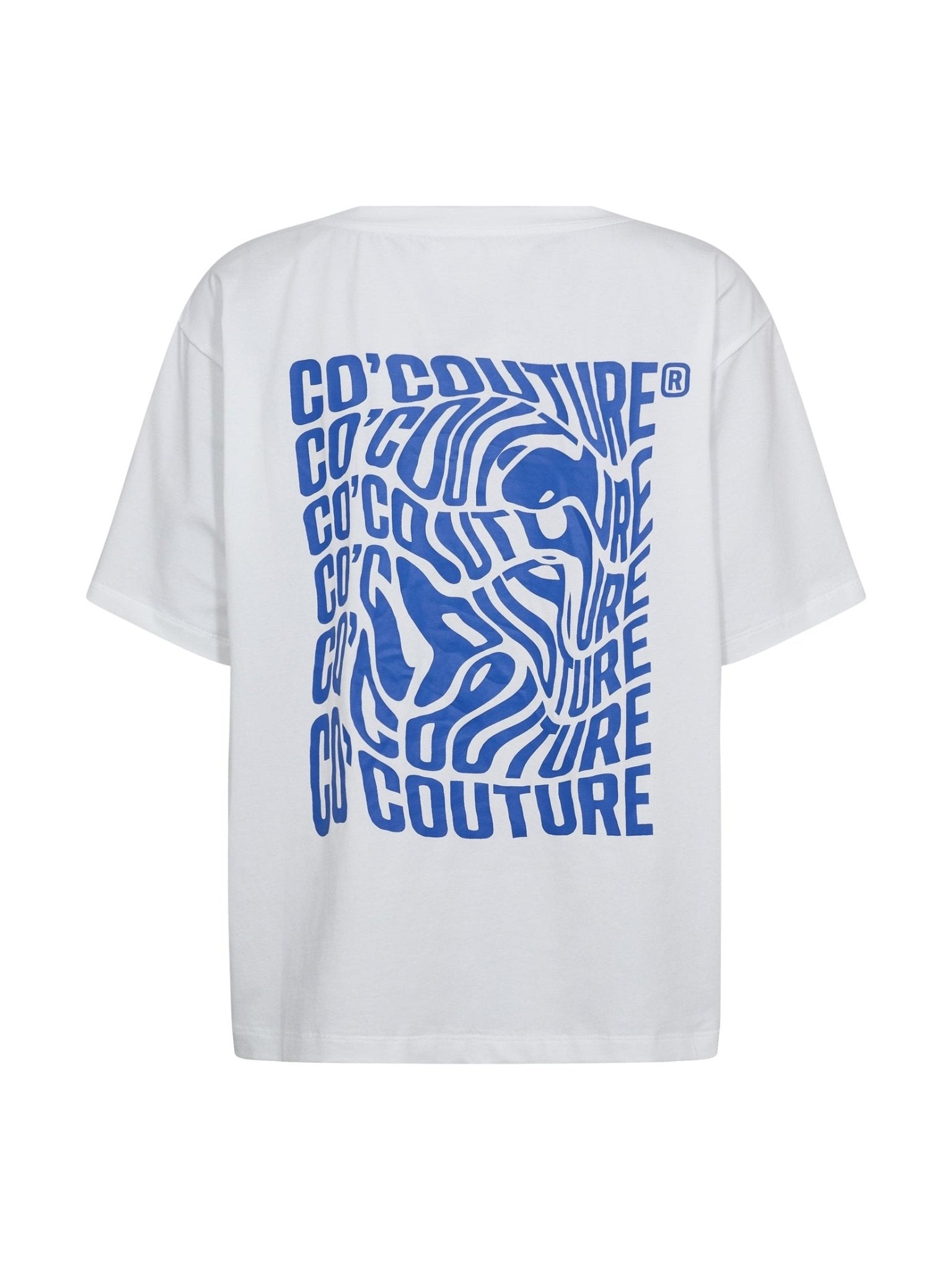 DistortedCC Coco Box Tee*OUT - White - Co'couture
