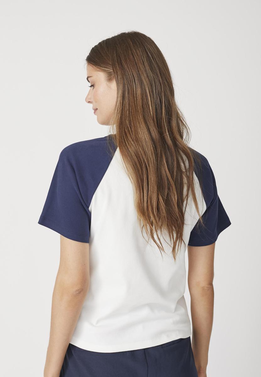 EdgeCC Block Tee - OffwhiteNavy - Co'couture