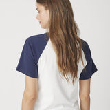 EdgeCC Block Tee - OffwhiteNavy - Co'couture
