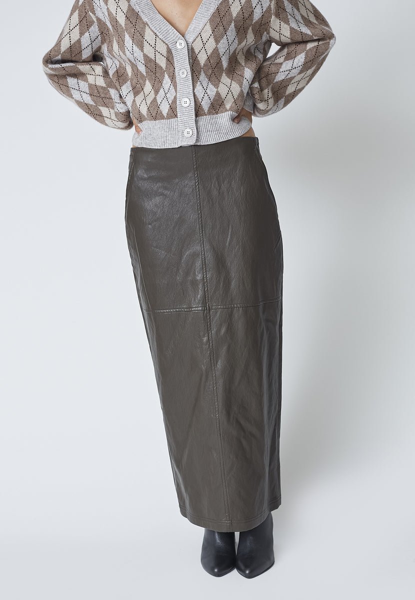 GittCC Floor Skirt - Dark Brown - Co'couture