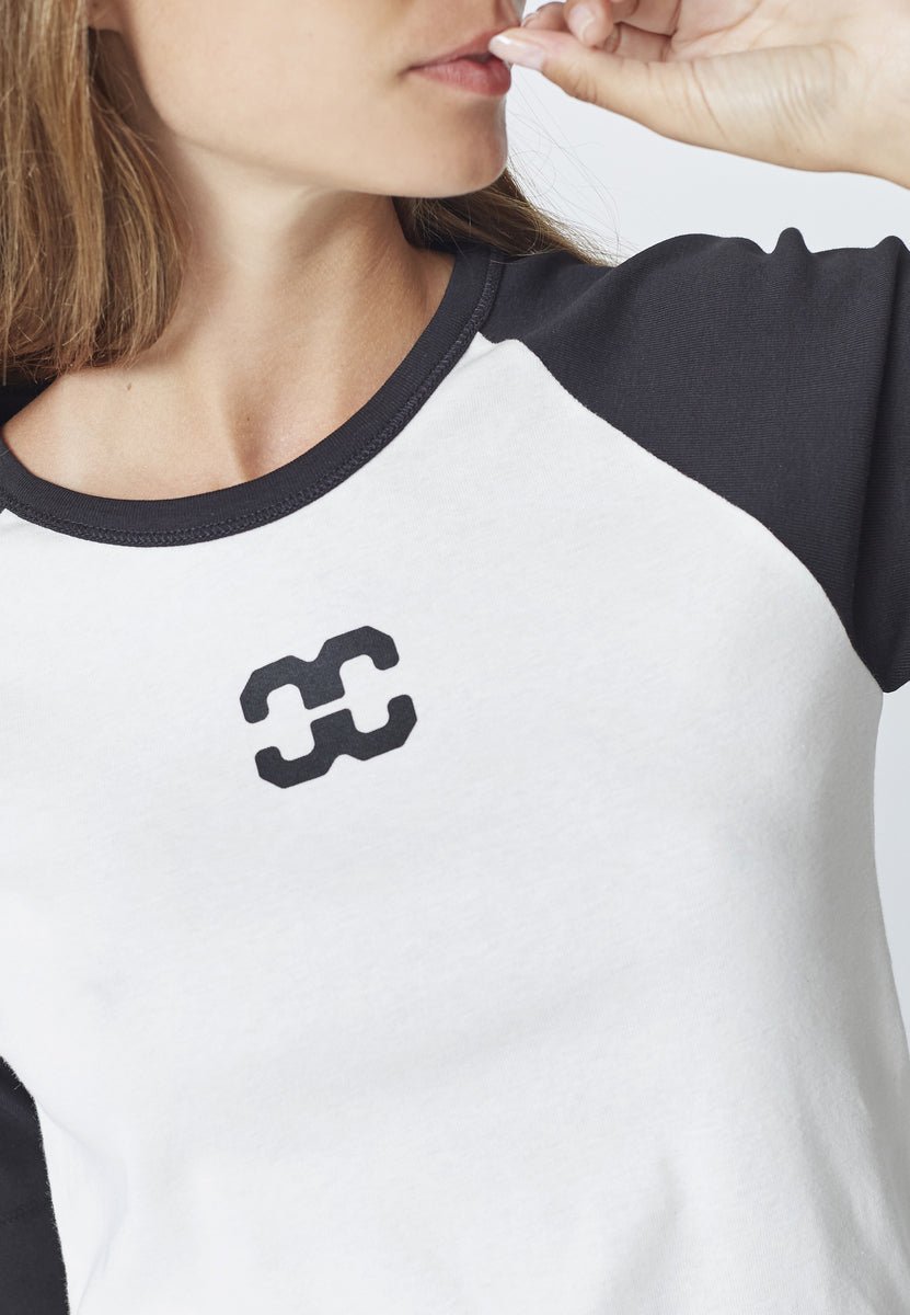 GrannyCC Block SS Tee - OffWhite - Black - Co'couture