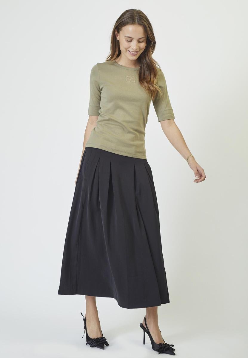 GrannyCC Embroidery SS Tee - Army - Co'couture