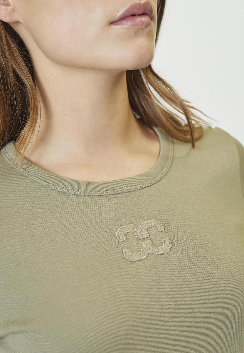 GrannyCC Embroidery SS Tee - Army - Co'couture