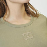 GrannyCC Embroidery SS Tee - Army - Co'couture