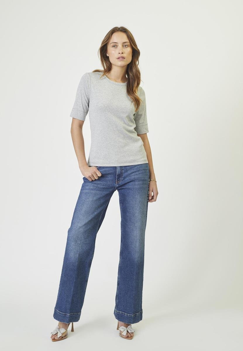 GrannyCC SS Tee - Grey Melange - Co'couture