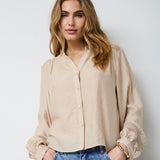GwendaCC V - Shirt - Mink - Co'couture