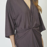 HeraCC Knot Dress - Mocca - Co'couture