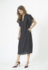 HeraCC SS Frill Dress - Black